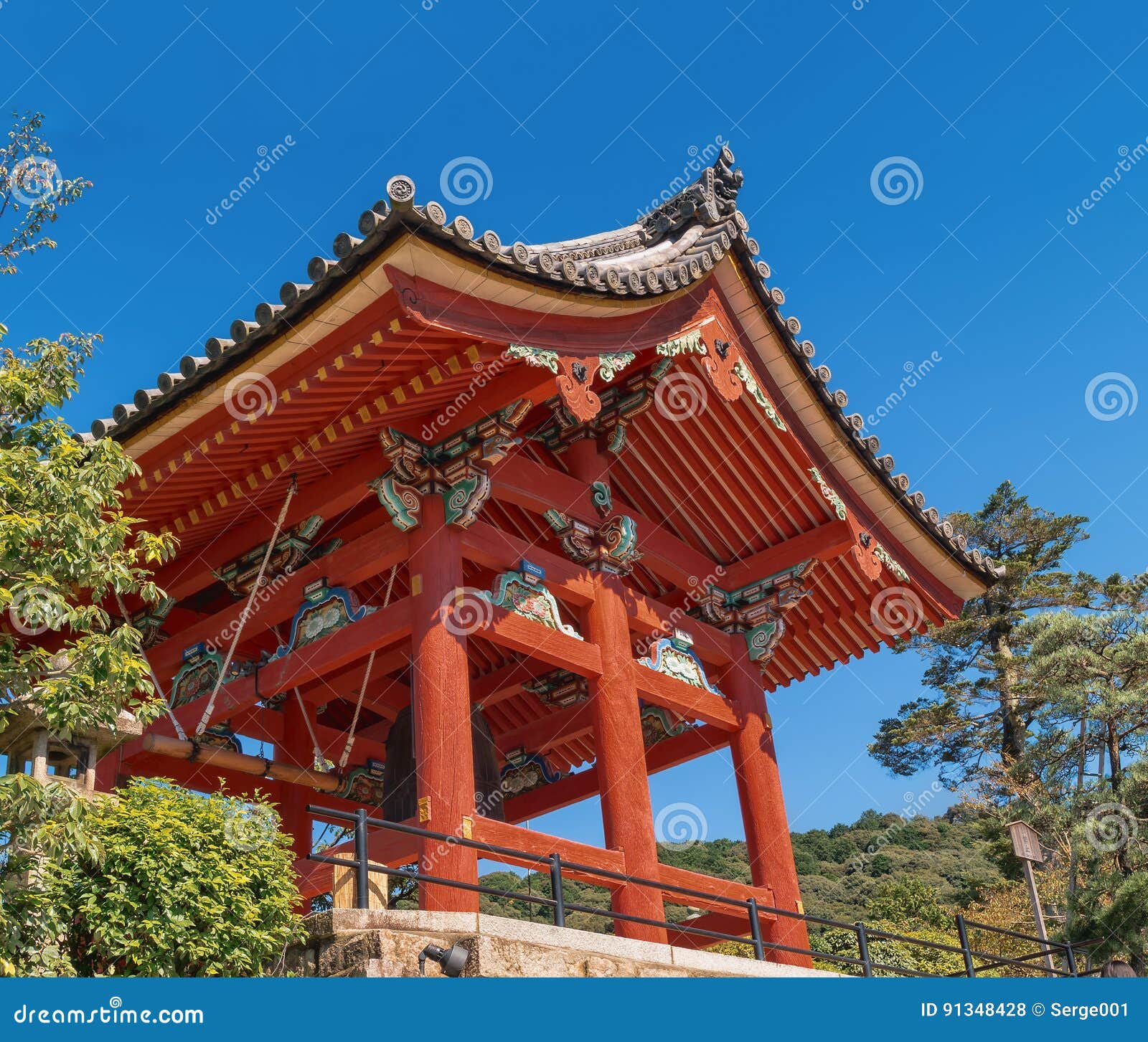 Traditionelle Japanische Architektur In Kiyomizu ...