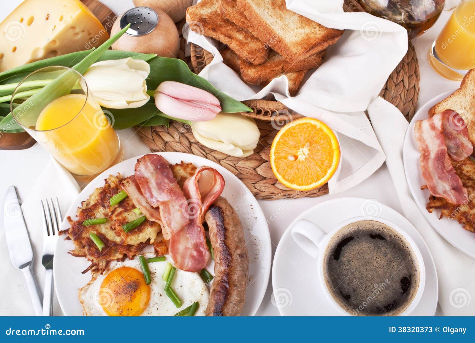 Traditioneller ManhattanBrunch Stockbild Bild von familie, frühstück