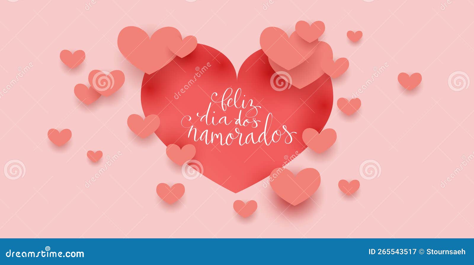 Tradução Feliz Dos Enamorados De Português Feliz Dia Dos Namorados.  Ilustração Escrita Por Caligrafia Ilustração do Vetor - Ilustração de  brasileiro, romântico: 265543517