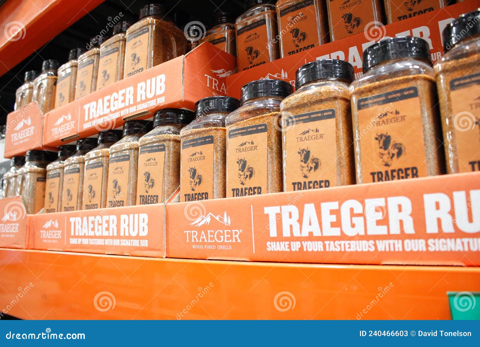 Traeger Rub Seasoning at Store Editorial Stock Photo - Image of flavor,  garlic: 240466603