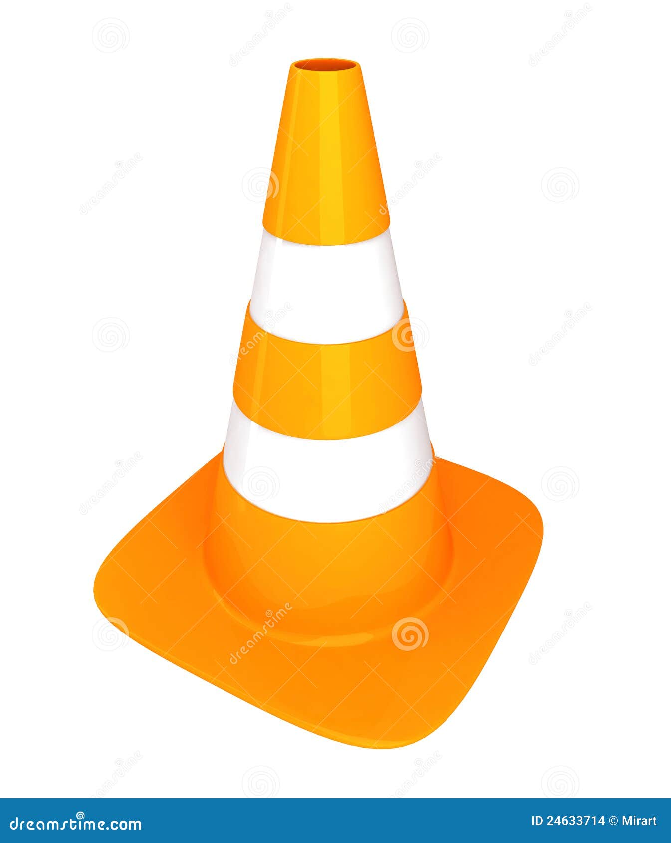 Traffic cone stock illustration. Illustration of boundary 24633714