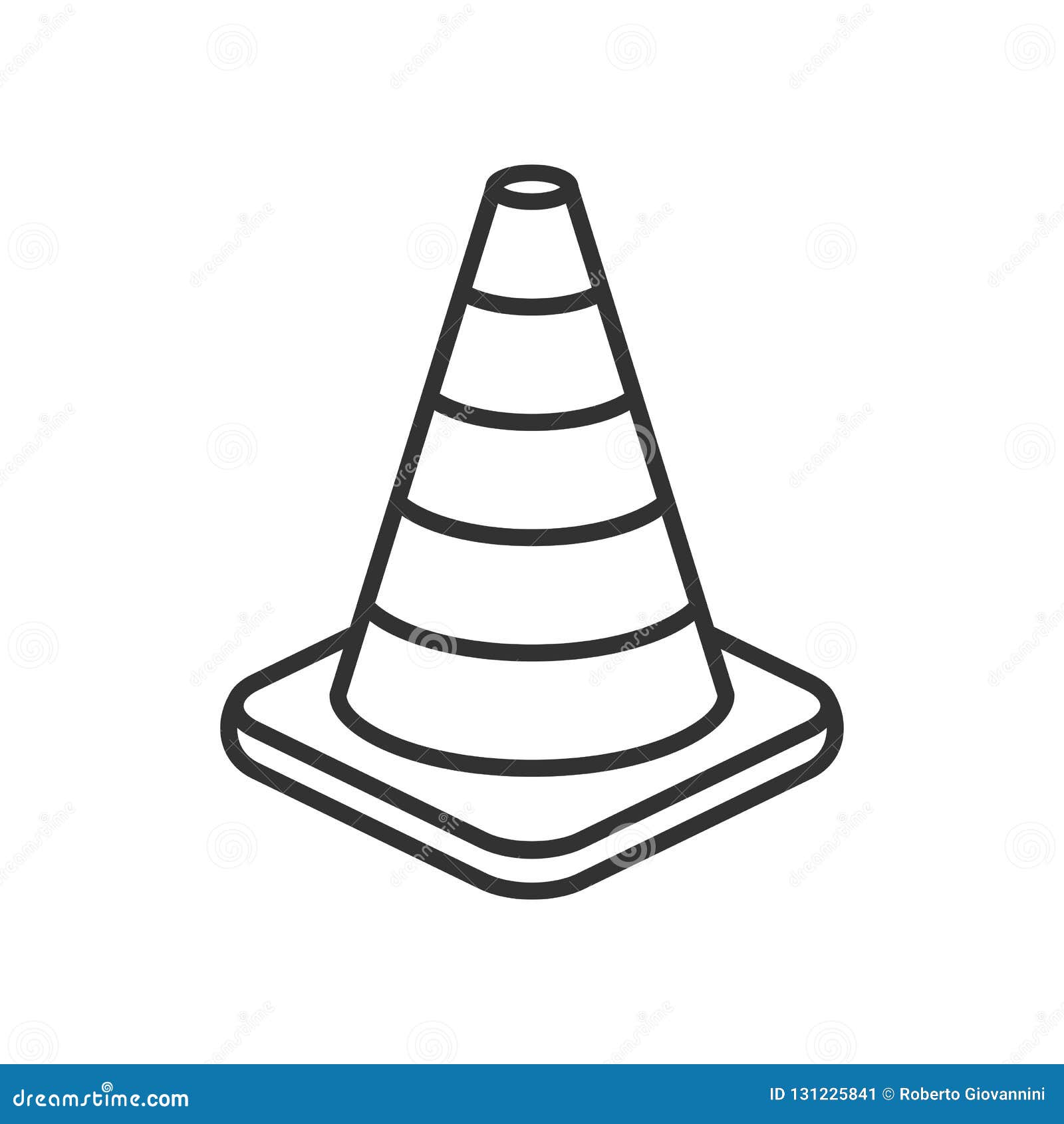 safety cone clip art