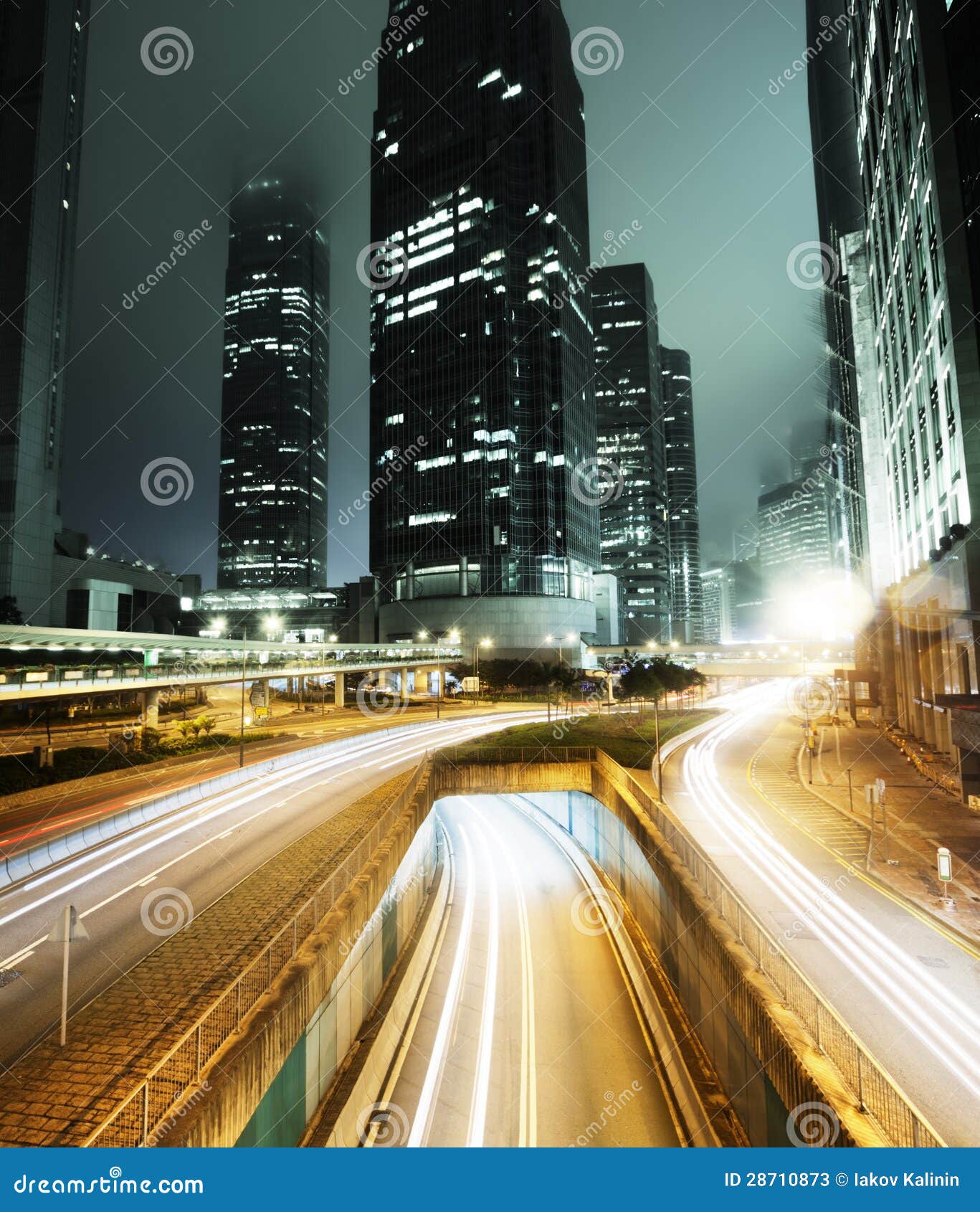 Traffic in Hong Kong stock image. Image of downtown, city - 28710873