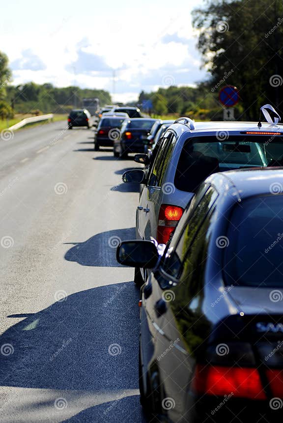 Traffic jam stock image. Image of standstill, vehicle 3170083