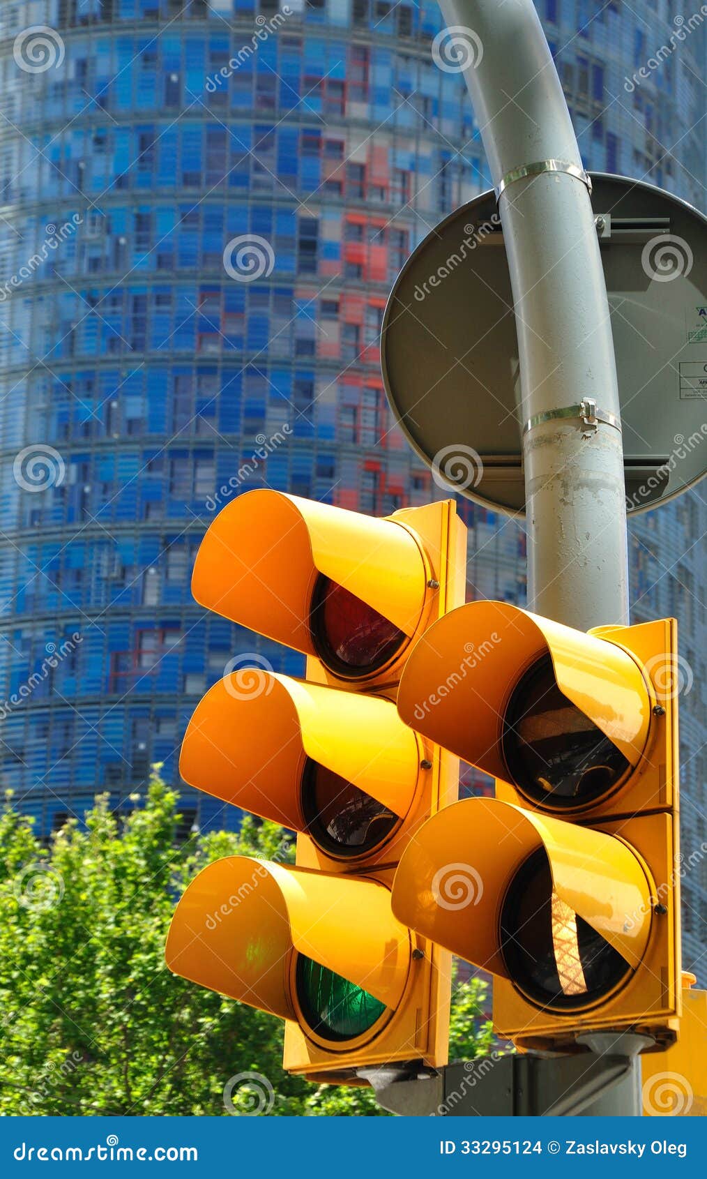 Traffic light. stock photo. Image of traffic, street 33295124