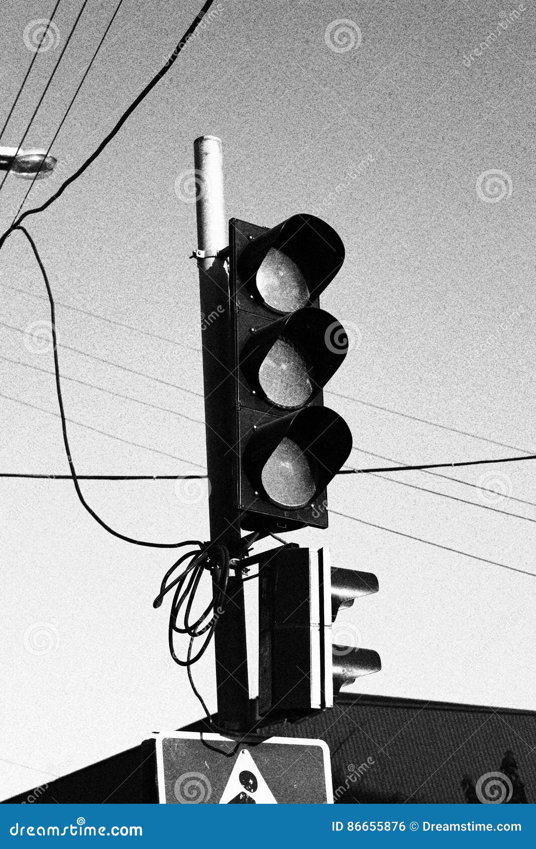 Traffic light stock photo. Image of white, traffic, black 86655876