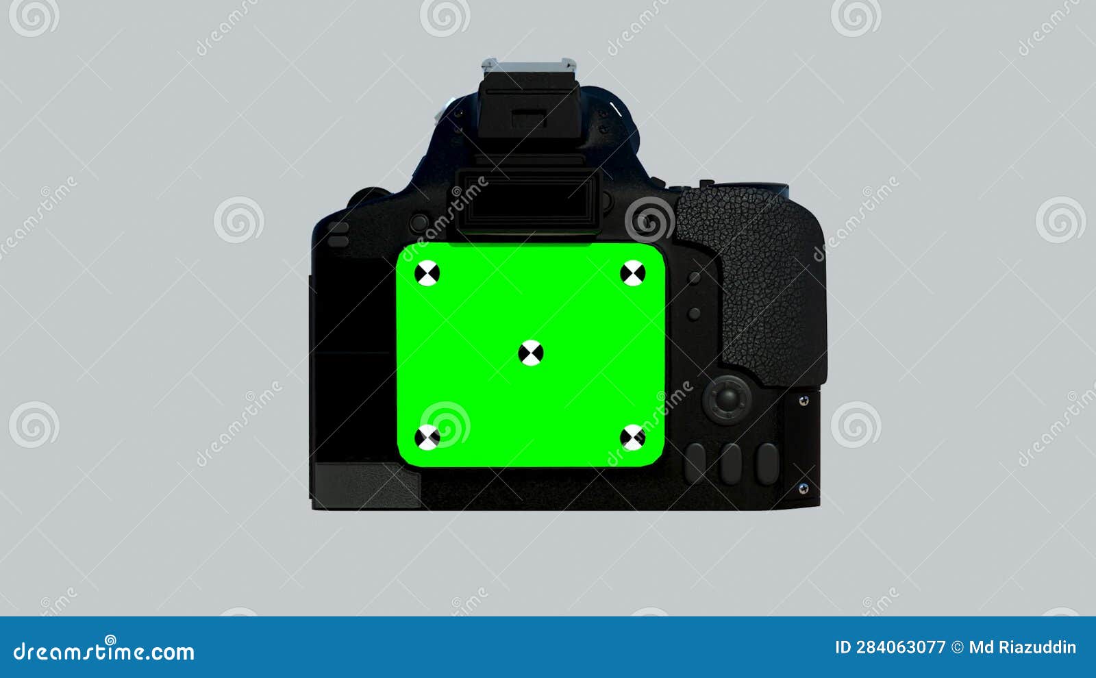 Traffic Light Changing Light, 3D Render, Blue Screen Traffic Lights