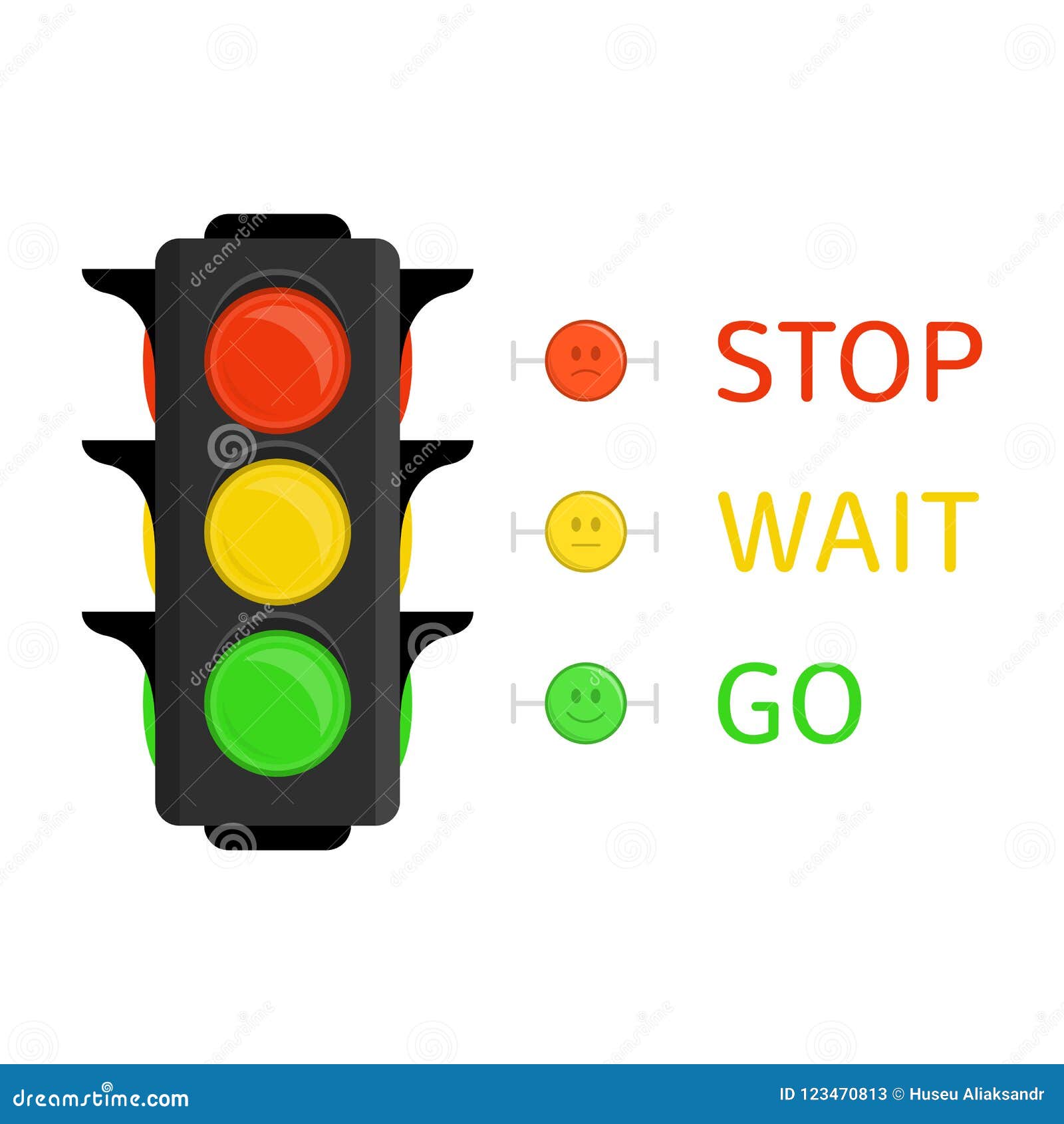 Vector Traffic Lights Stock Vector Illustration Of Icon Vector Traffic Lights Stock Vector Illustration Of Icon