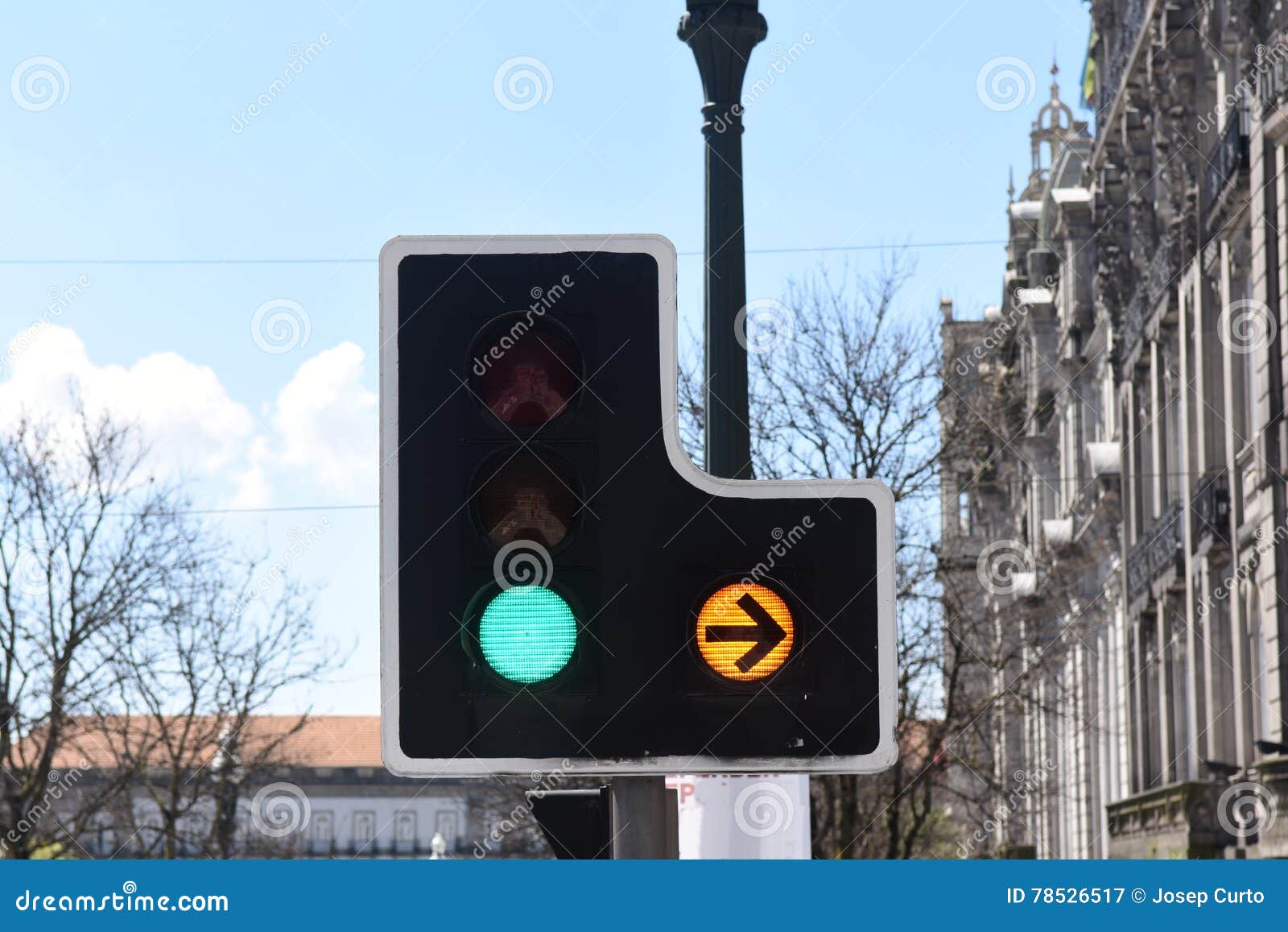 Traffic light, Porto, stock image. Image of oporto, latvia 78526517