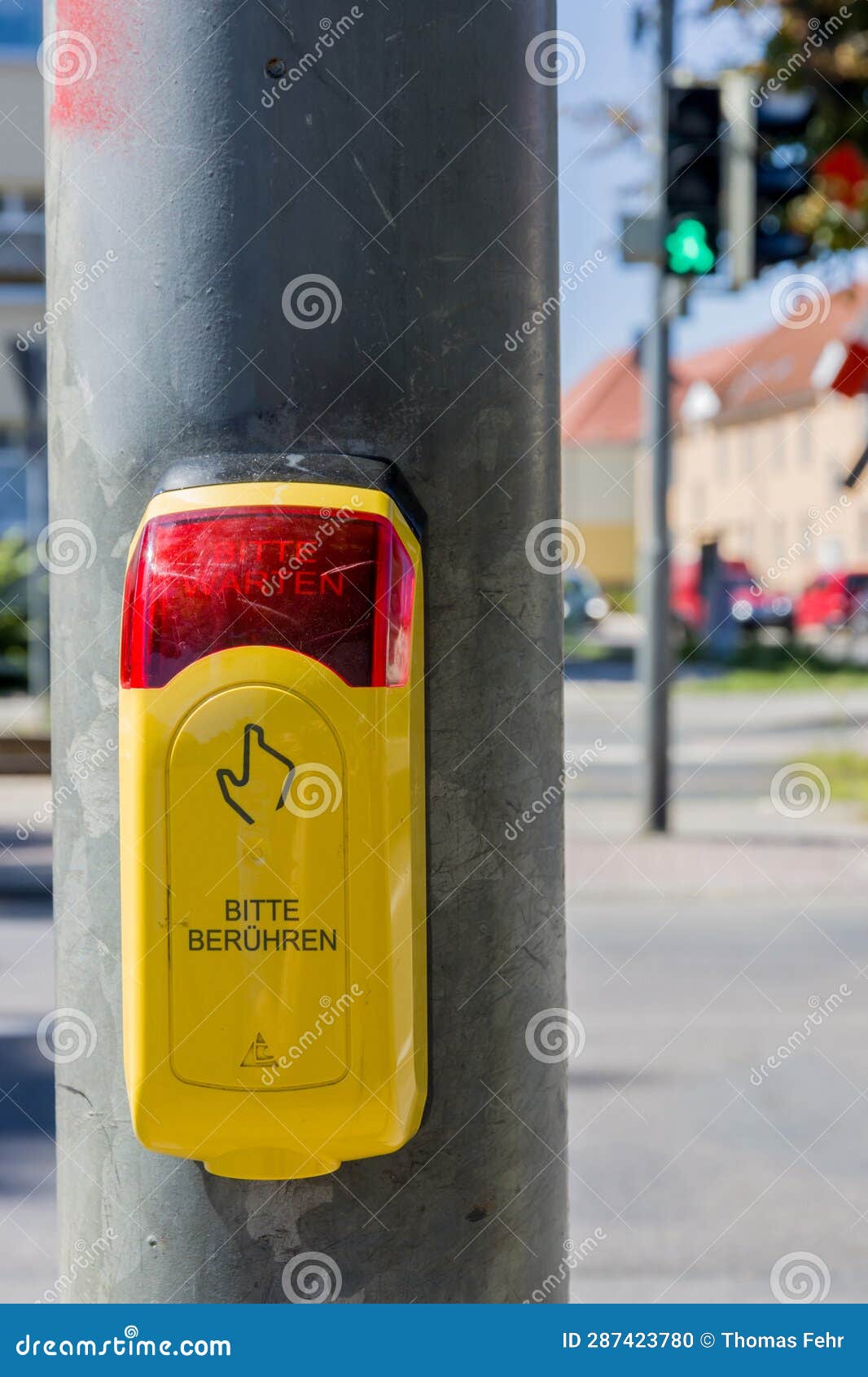 Traffic light switch stock photo. Image of national 287423780