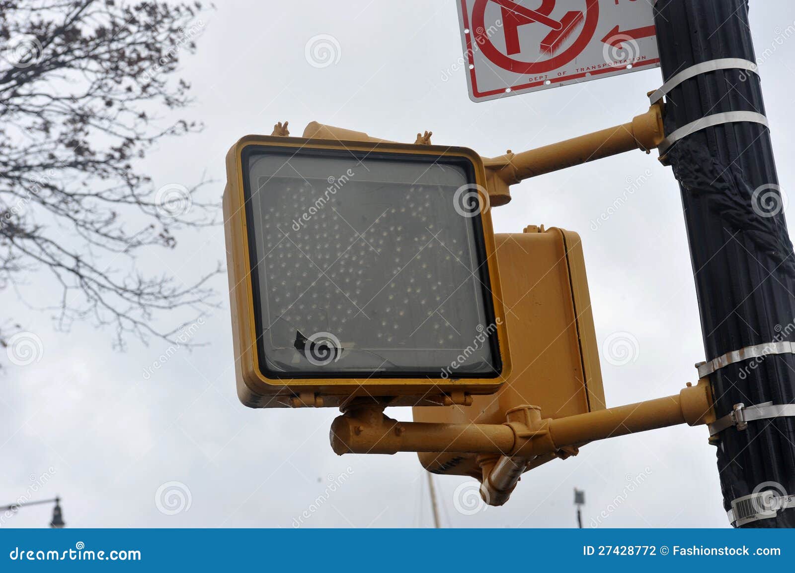 Traffic Light Went Off in the Sheepsheadbay Area Editorial Photography