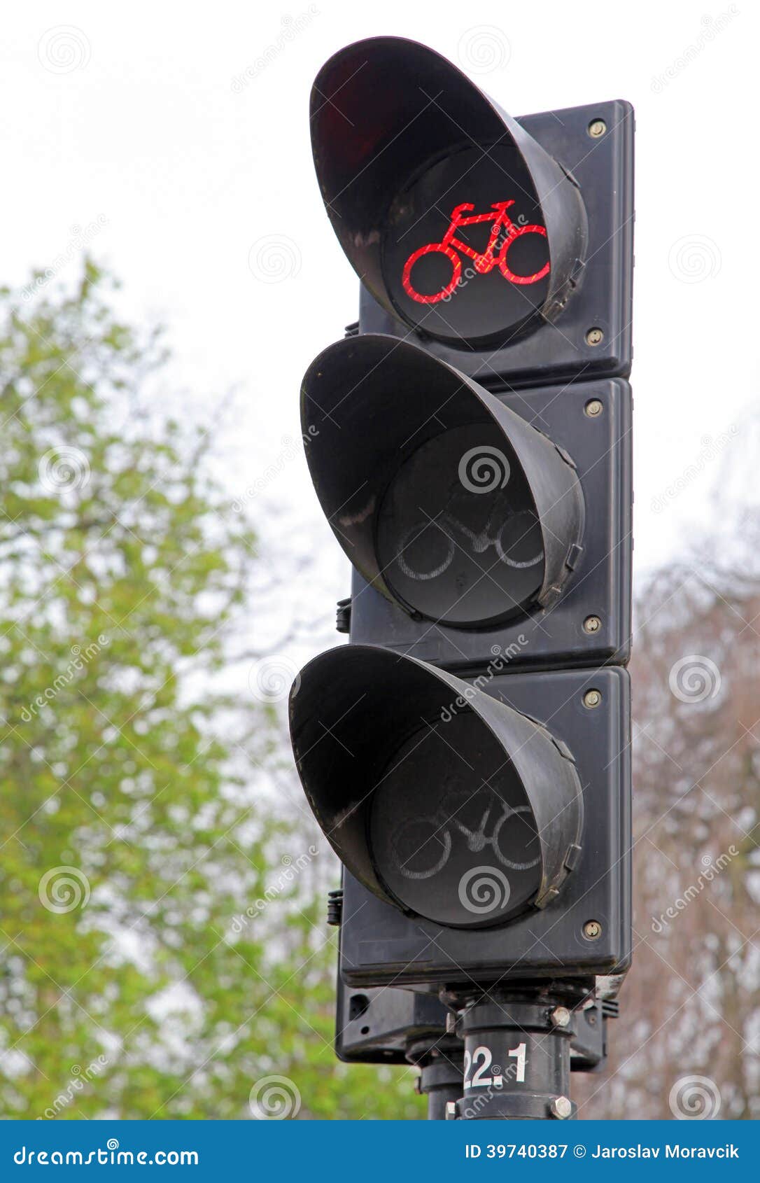 Traffic Lights for Bicycles Stock Image Image of bosch, bicycle 39740387