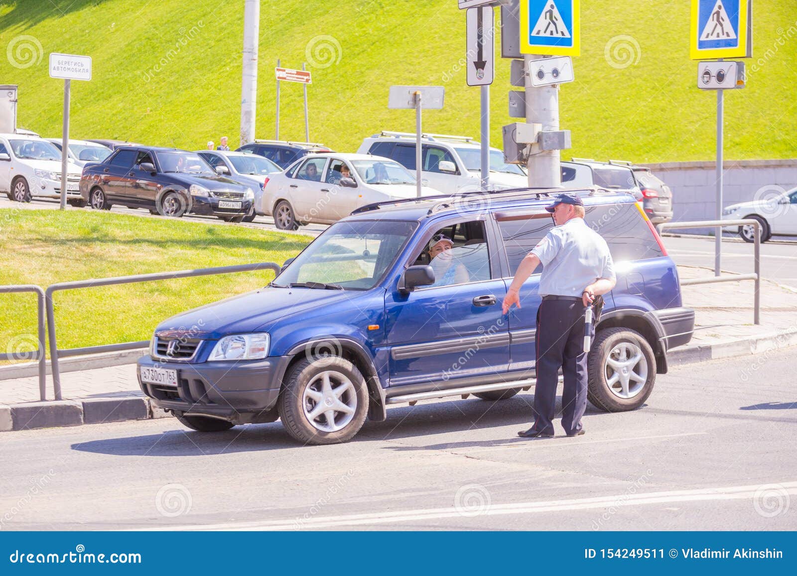 Traffic Police Blocked The Road During The City Holiday Text In traffic-police-blocked-the-road-during-the-city-holiday-text-in