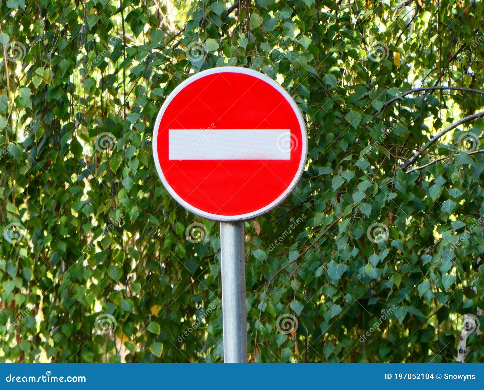 Prohibitory Traffic Signs - Rules And Regulations Stock Photography