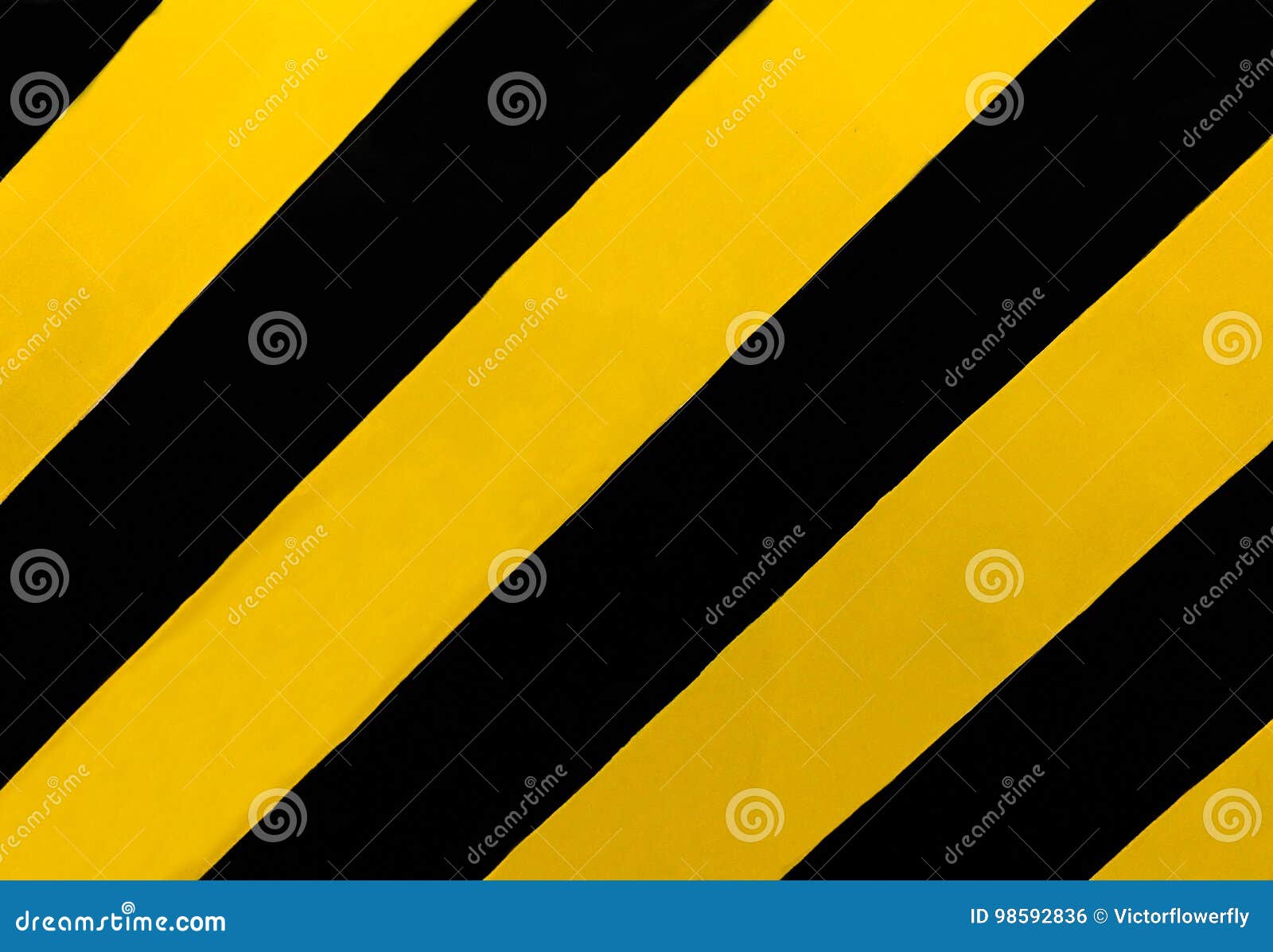Traffic Sign A Rectangular Sign With Diagonal Yellow And Black Stripes