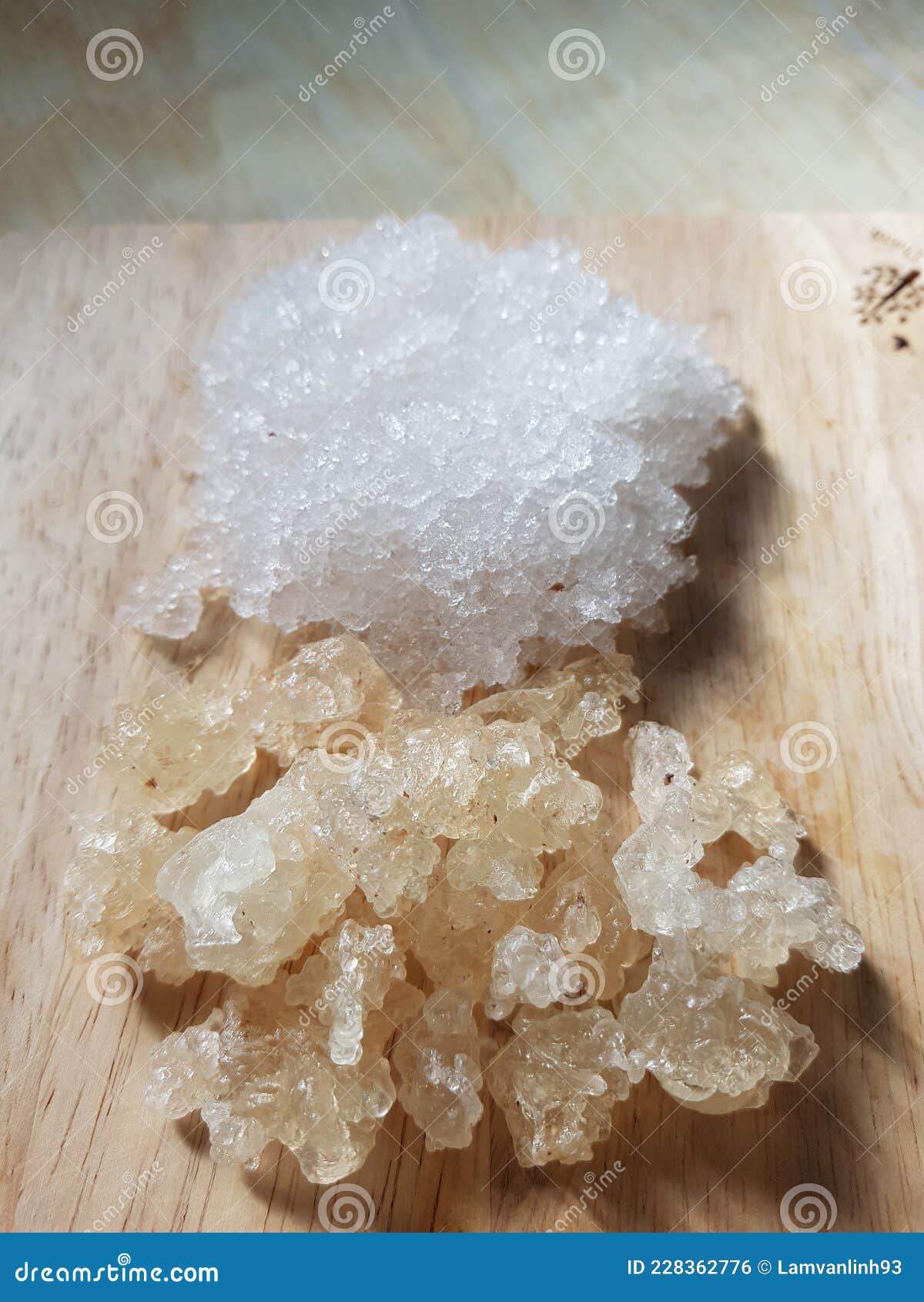 Tragacanth is a natural gum obtained from the dried sap of several species  of Middle Eastern.Gum Tragacanth (snow bird nest) was cooked many dishes  such as: sweet soup, Stock Photo