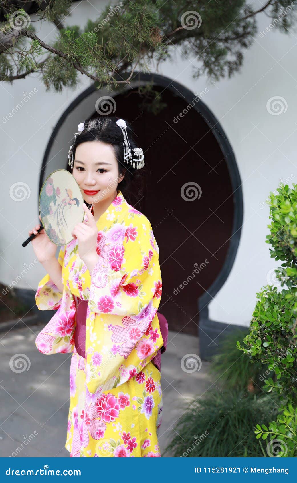 Aus einem japanischen mädchen
