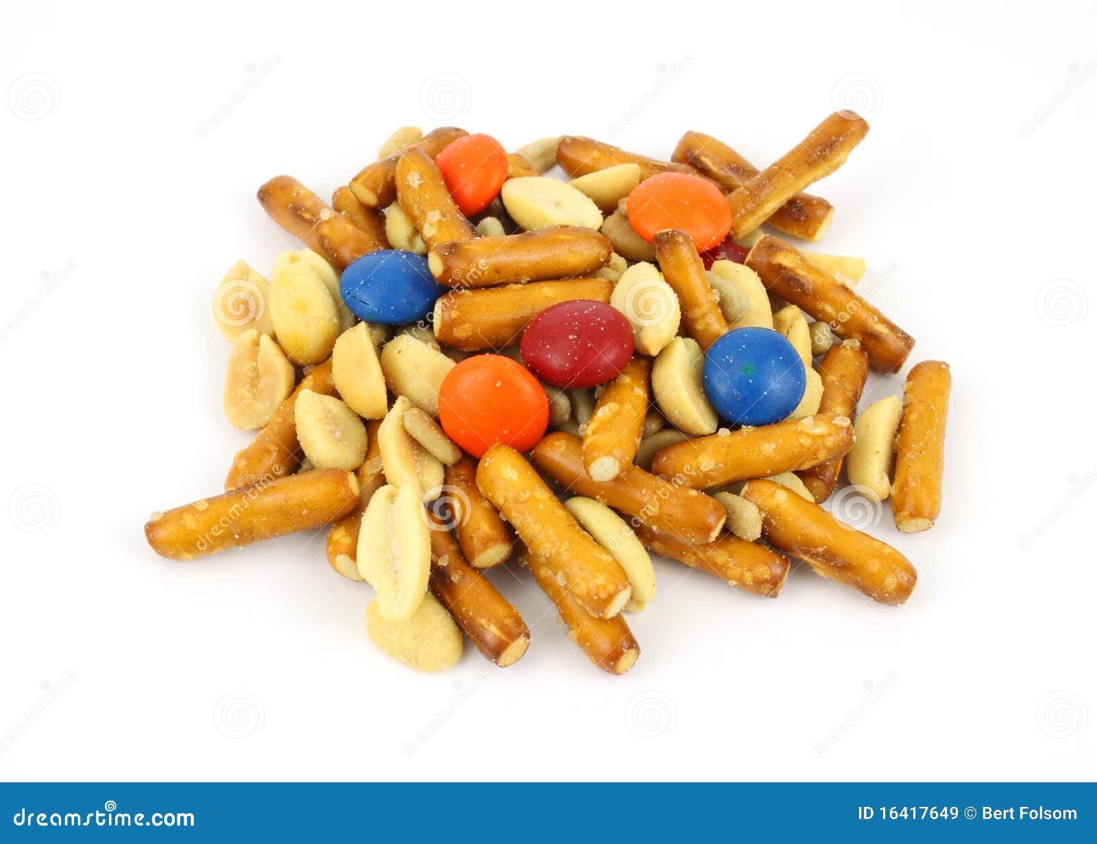 Trail Mix with Candy Pieces Stock Image Image of food, sticks 16417649