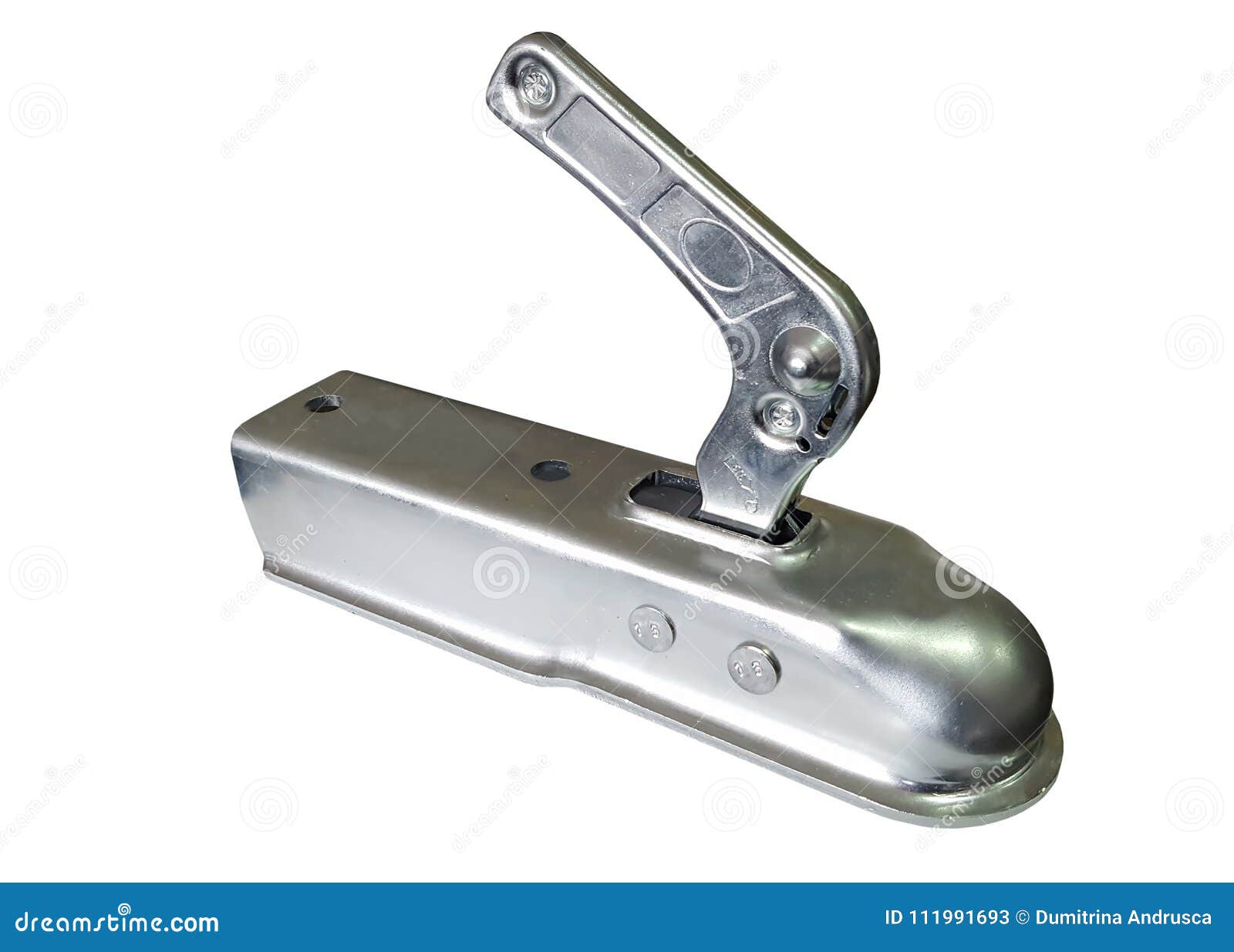 The trailer coupling stock image. Image of mobility 111991693