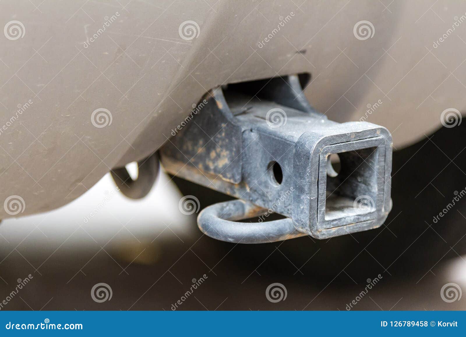 Car or Vehicle Hook Hitch for Trailer Stock Image - Image of vehicle, hook:  52506941