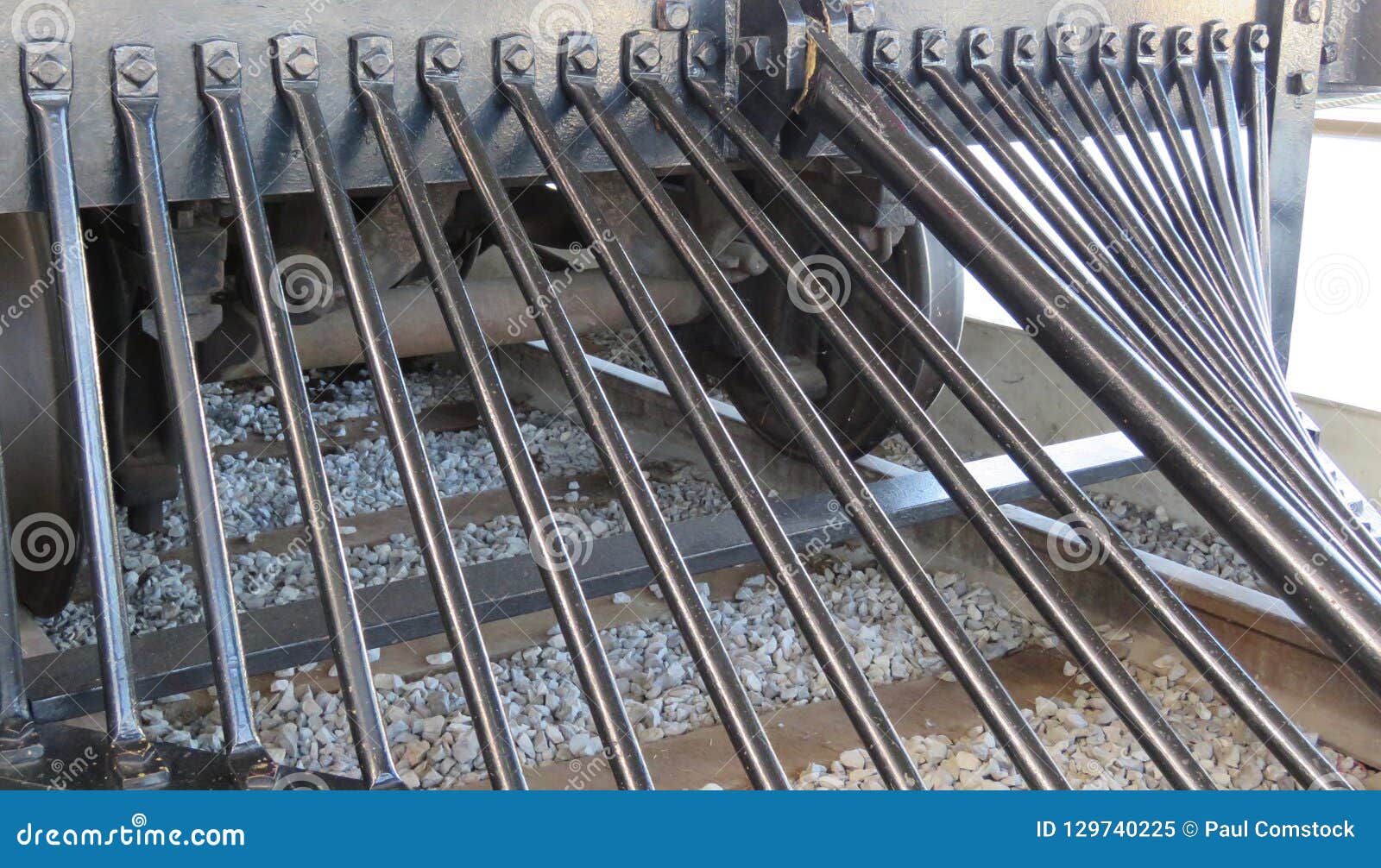 Train Cattle Catcher Close Up. Stock Image Image of catcher, close