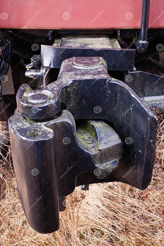 Train Coupler stock image. Image of equipment, deteriorated 32625499