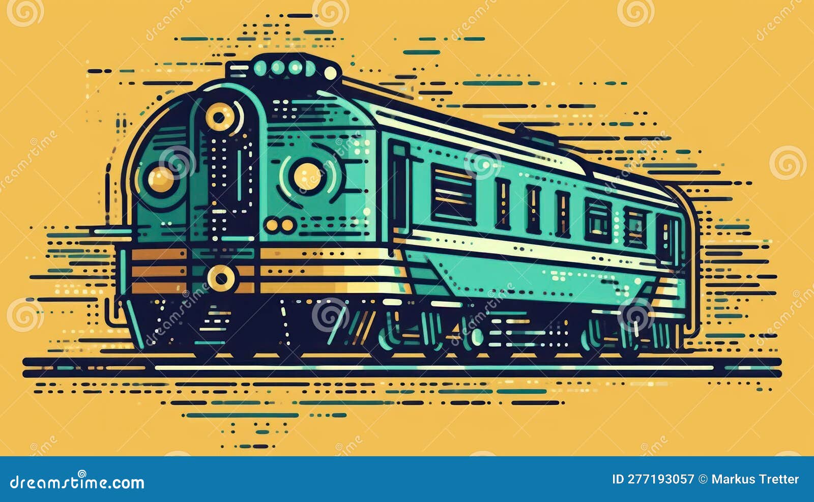 A Train Icon Representing the Speed and Efficiency of Big Data