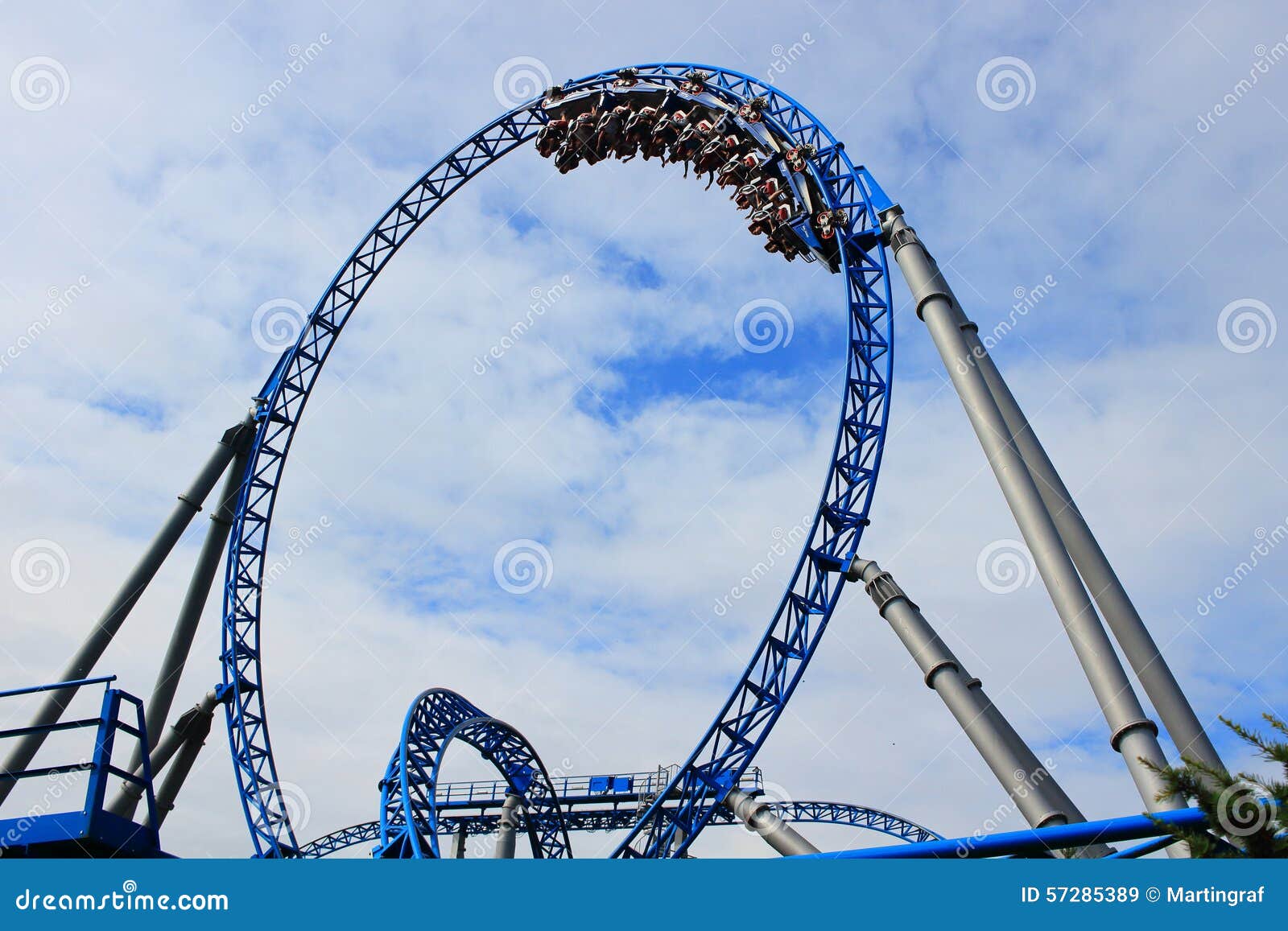 Roller Coaster In Universal Studios Singapore At Singapore Editorial ...