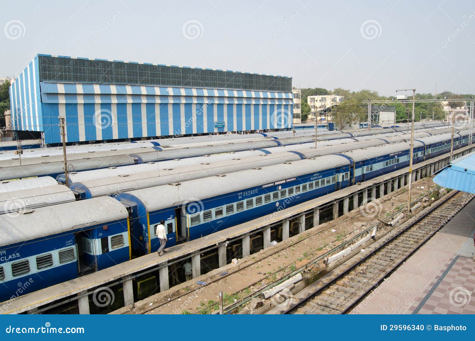 Train Sidings, Hyderabad, India Editorial Image Image of andhra