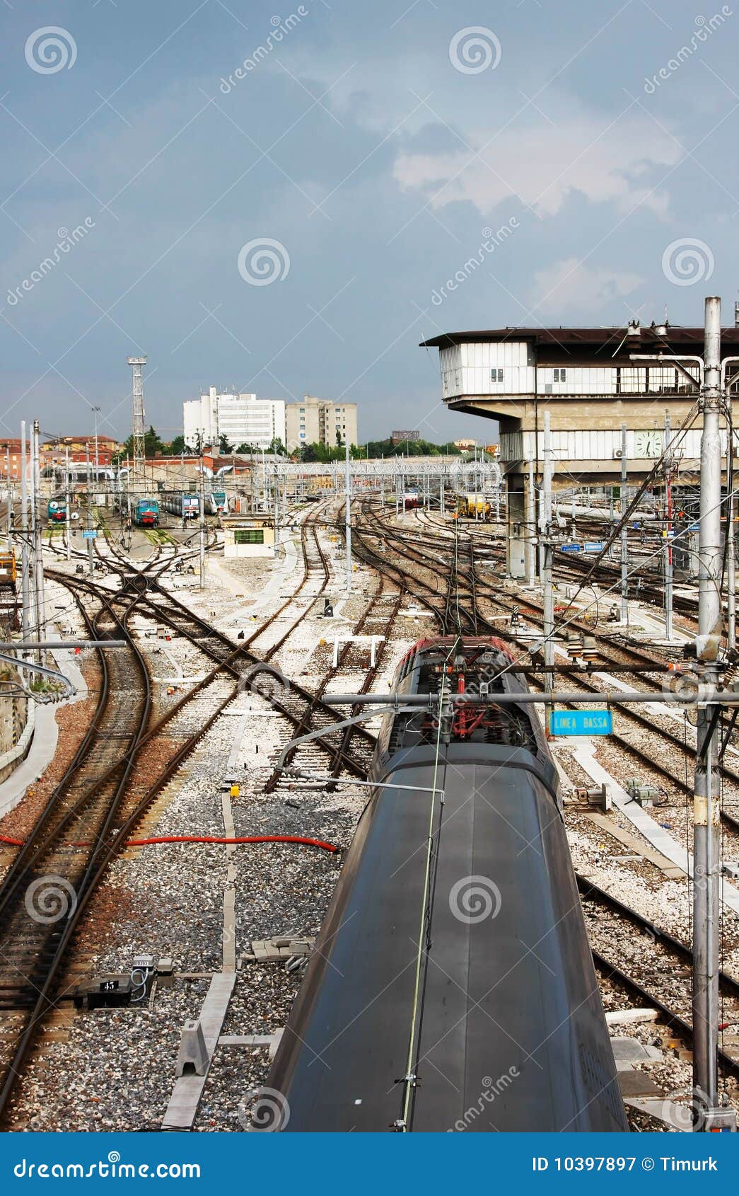 Train Station, Bologna, Italy Stock Image Image of cloud, italy 10397897