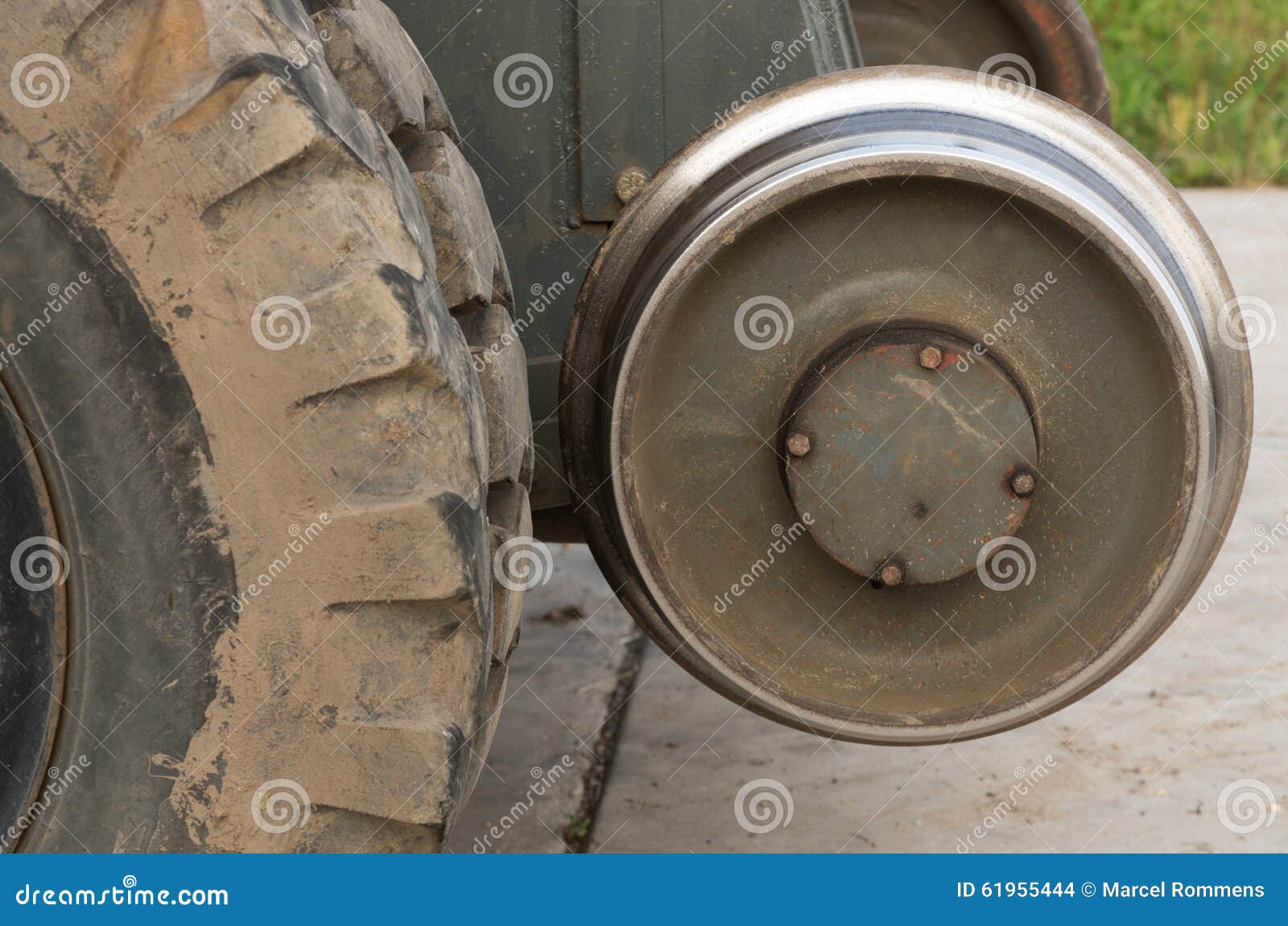 Train wheel and tire stock photo. Image of rail, normal 61955444
