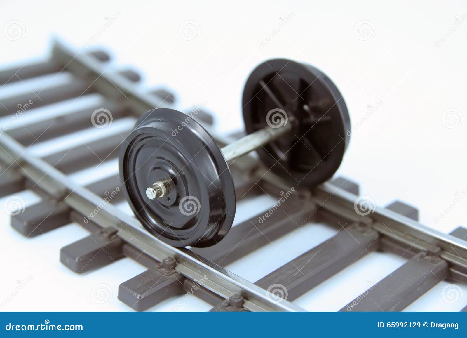 Train wheels stock image. Image of mechanical, model 65992129