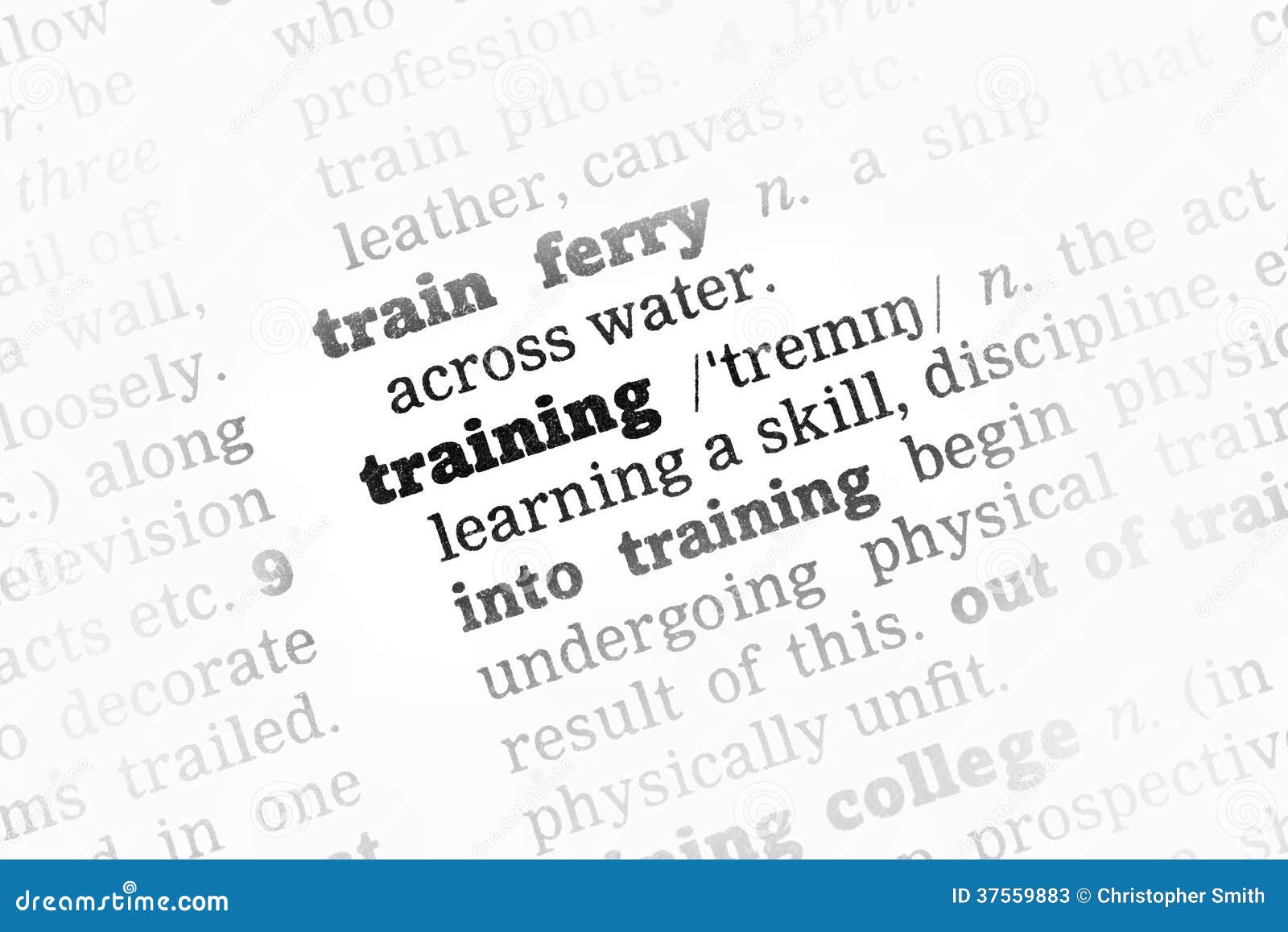 Тренинг словарь. Training Dictionary.