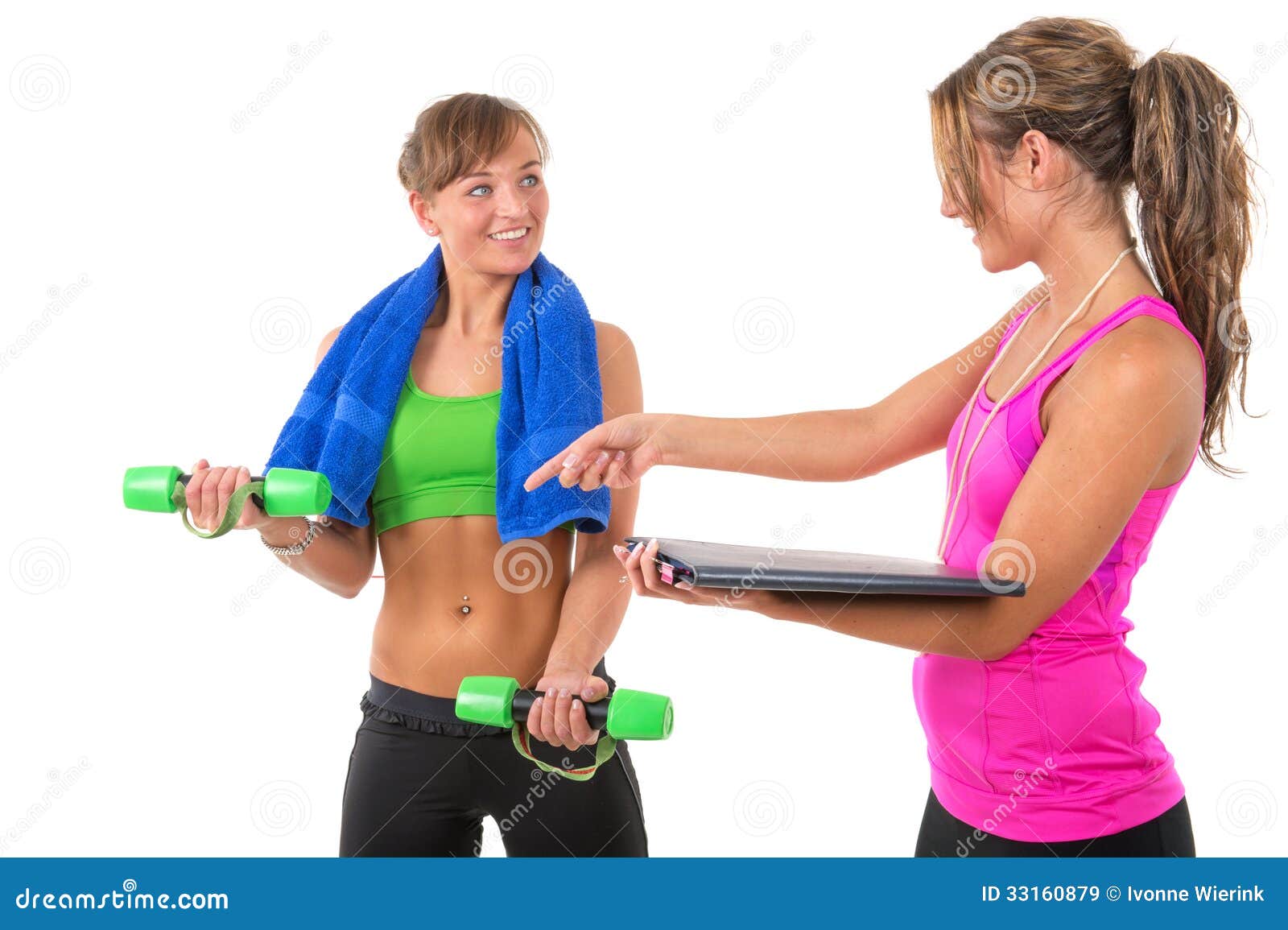 training by female personal trainer