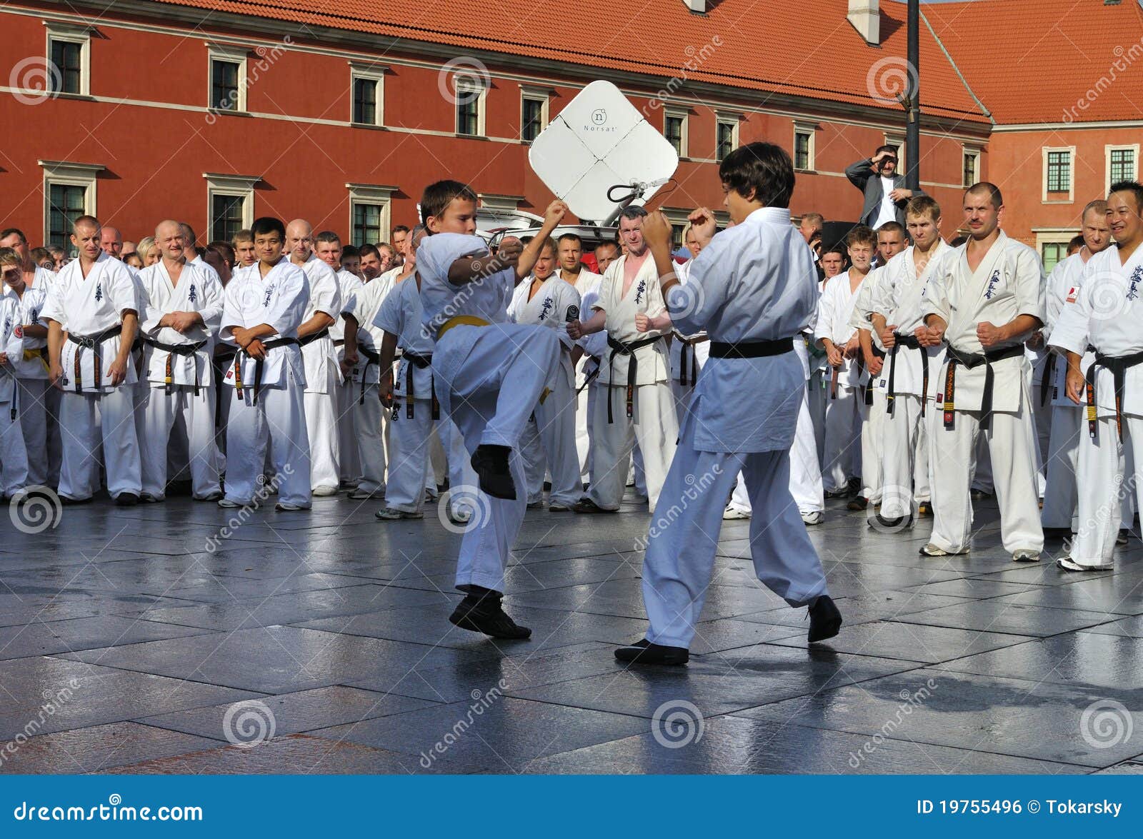 Training Kyokushin Karate editorial photo. Image of kata 19755496