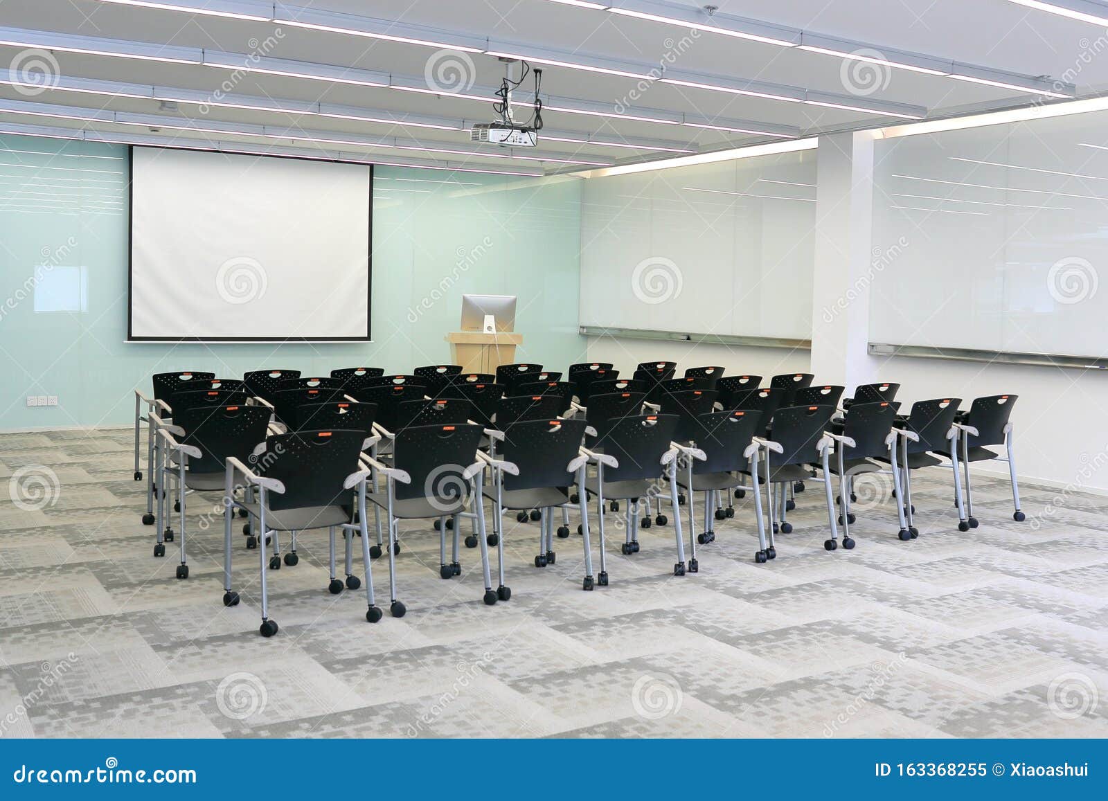 Training Rooms For Internet Companies Stock Image Image Of