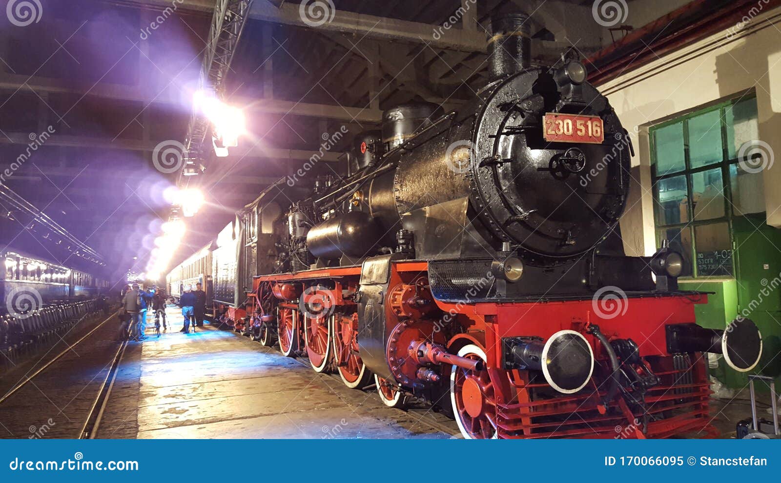 Trains Train Station Old Lights Editorial Image Image of station