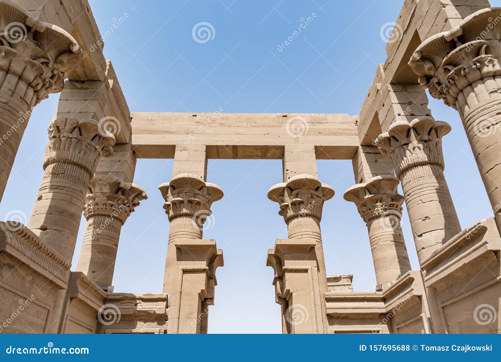 The Kiosk of Trajan, the Temple of Isis, Philae, Agilkia I…