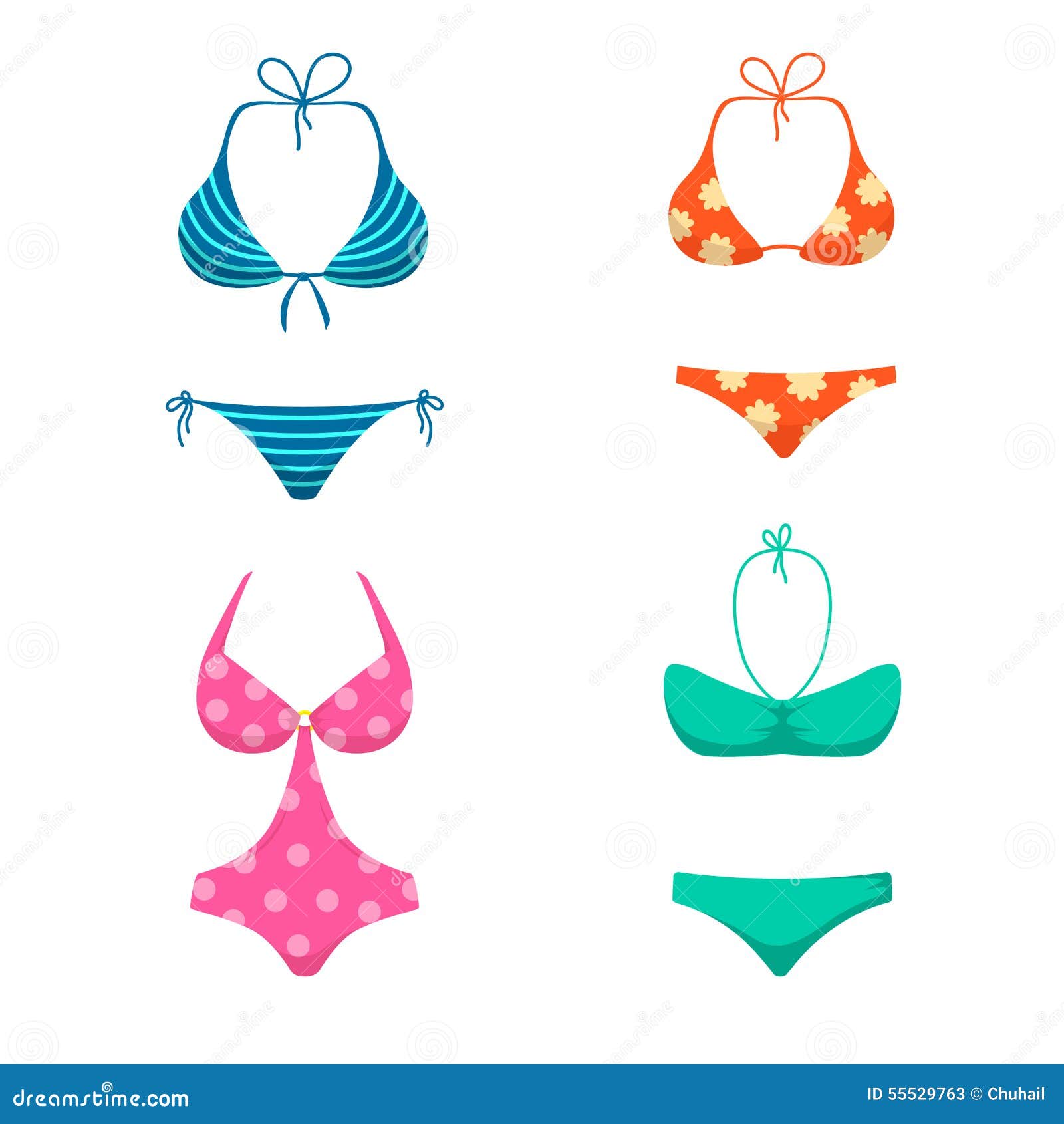 Trajes De Ba O De Las Mujeres Ilustraci N Del Vector Ilustraci N De Muchacha Playa