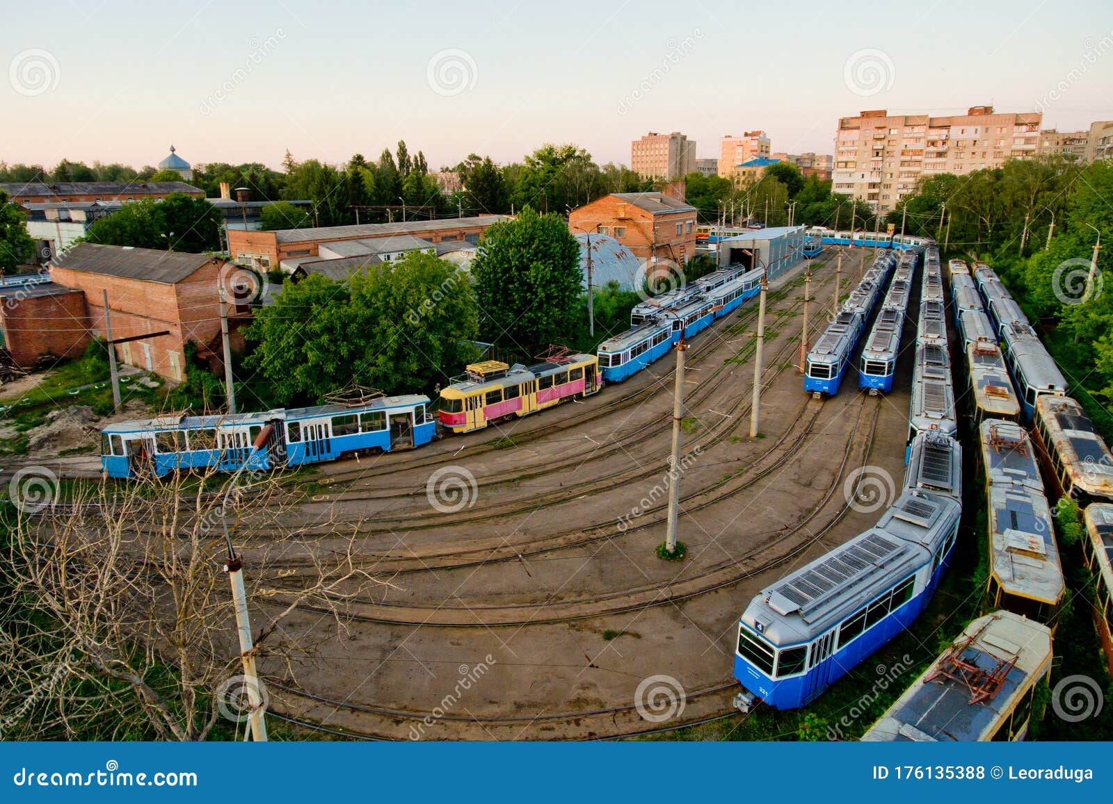 Tram Depot Where There Are Trams Stock Photo Image Of Trams Space tram-depot-where-there-are-trams-stock-photo-image-of-trams-space