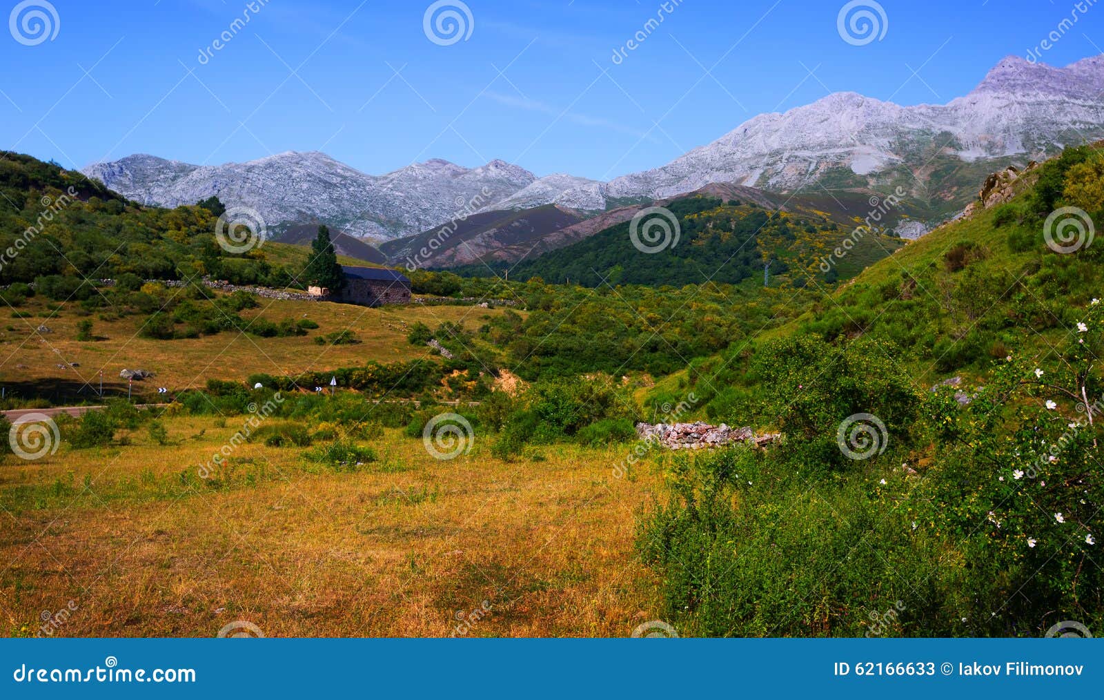 tranquil mountain landscape