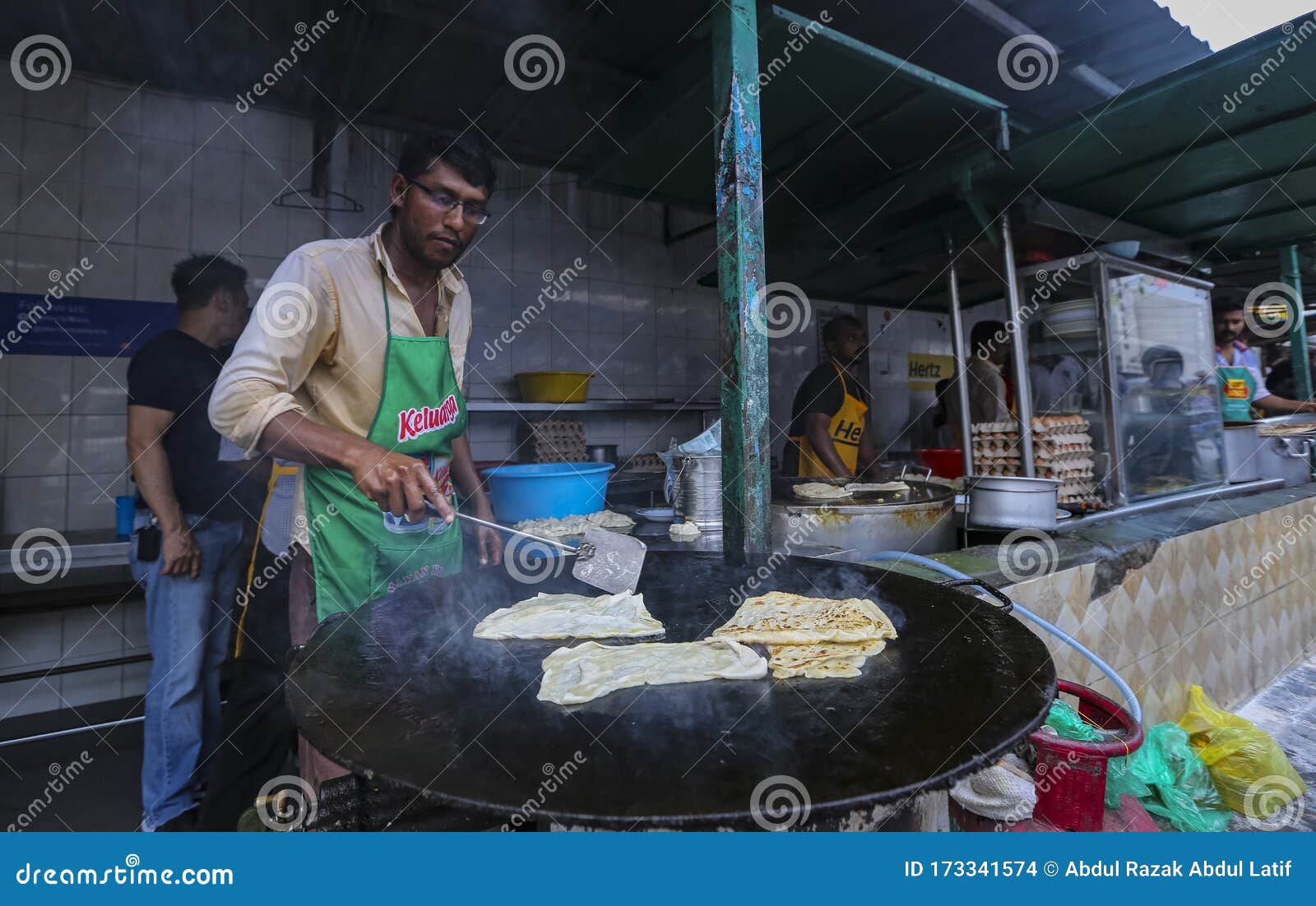 Transfer Road Roti Canai editorial stock image. Image of place - 173341574