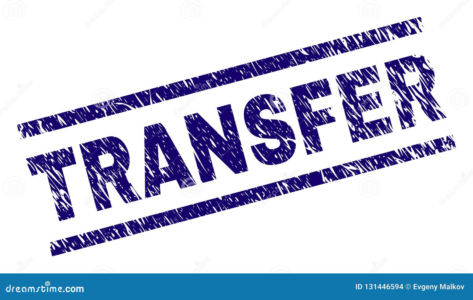 Grunge Textured TRANSFER Stamp Seal Stock Vector Illustration of