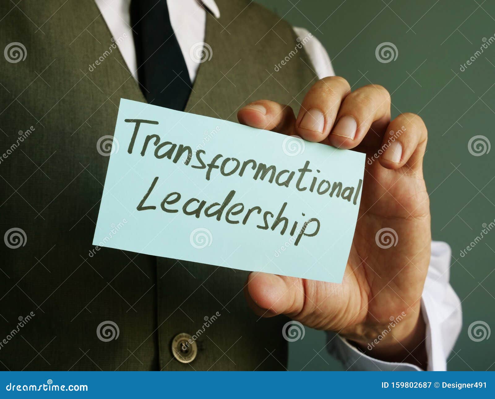 transformational leadership sign on the page