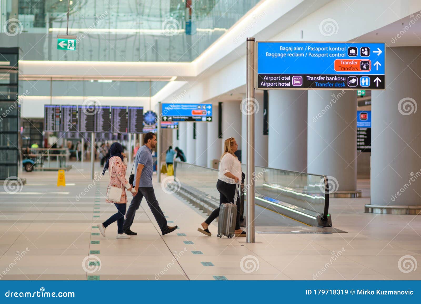 transit zone at the new istanbul airport editorial stock image image of baggage interior 179718319