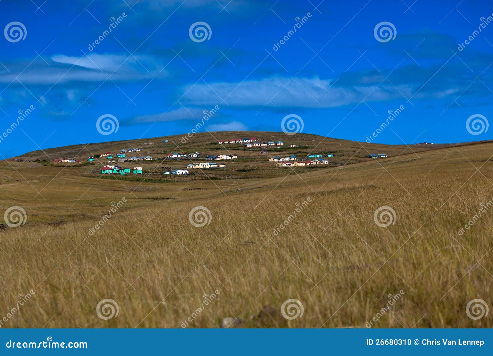 transkei africa homes hillside