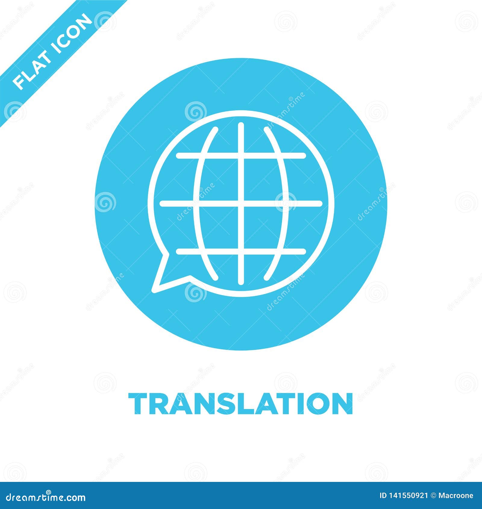 translation icon . thin line translation outline icon  .translation  for use on web and mobile apps