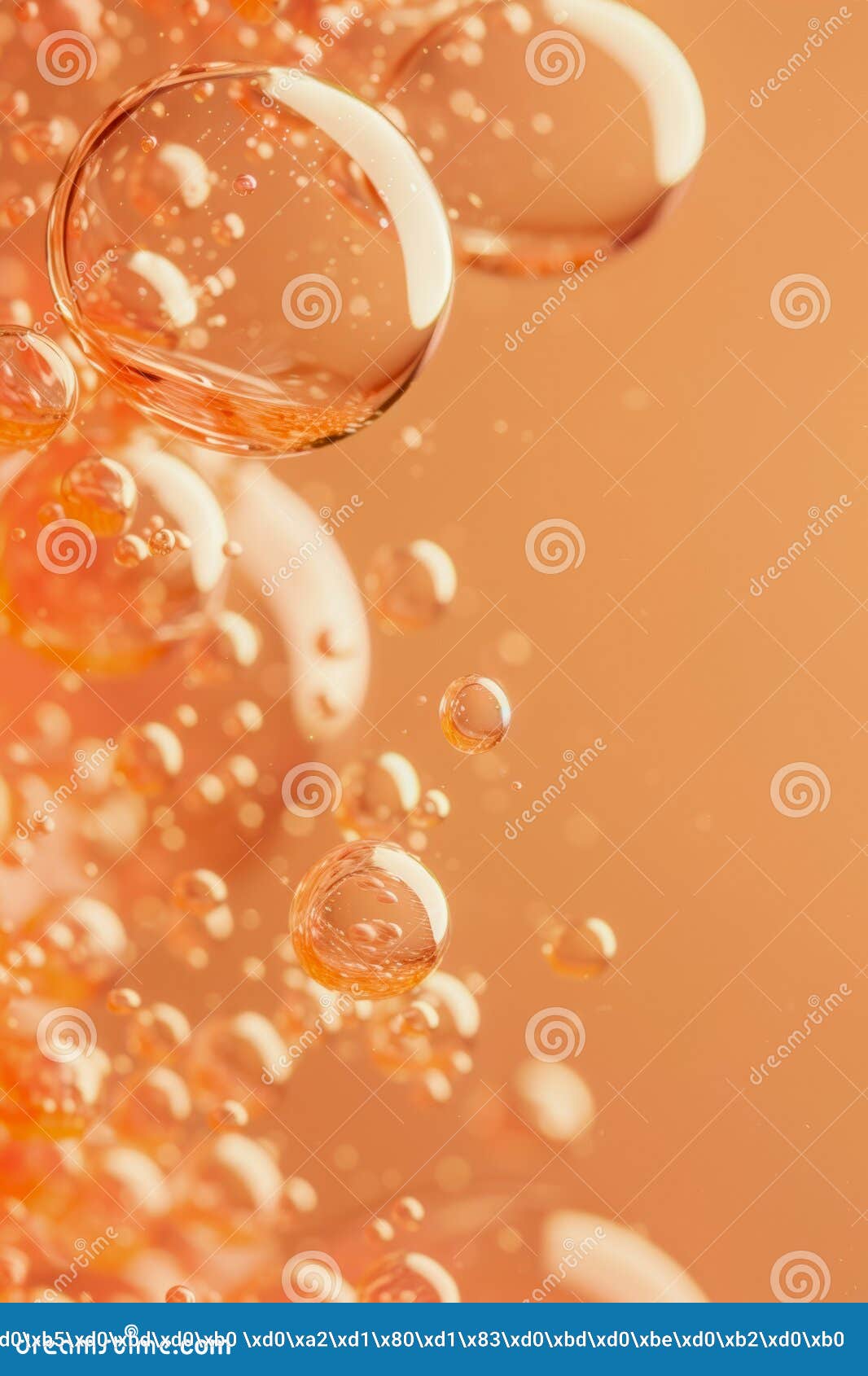 translucent bubbles floating against a gradient coral backdrop, capturing the lightness and effervescence for a backdrop