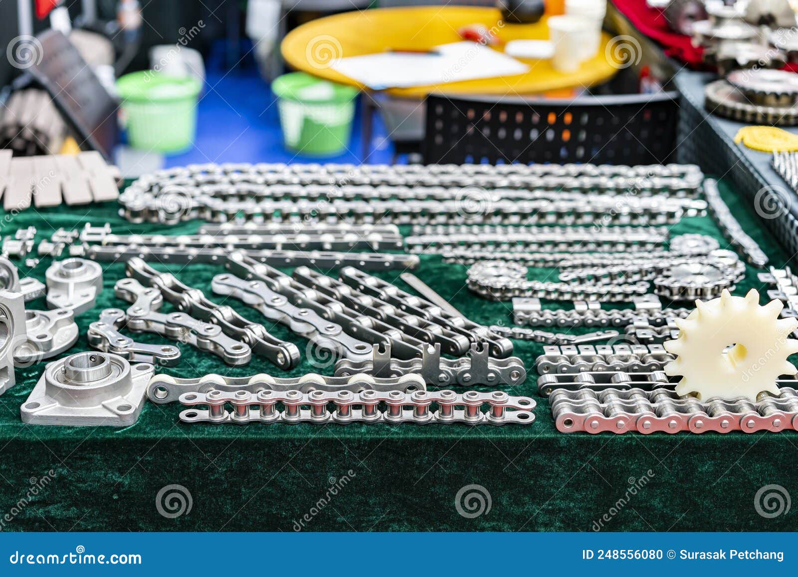 Transmission Drive Unit Component E.g Stock Photo Image of link