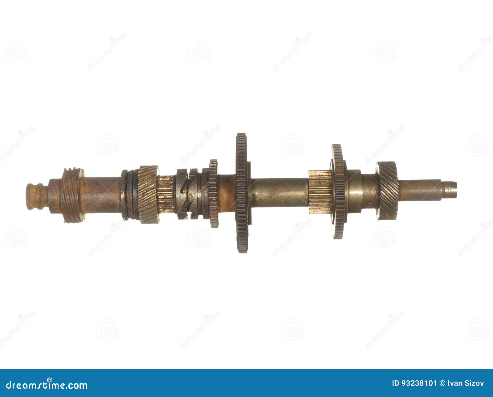 Car Transmission Gears Chain Made Of Real Steel. CVT Transmission Belt